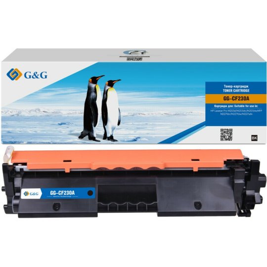 

Картридж лазерный G&G GG-CF230A черный (1600стр.) для HP LJ Pro M203d/M203dn/M203dw;MFP M227fdn/M227fdw/M227sdn
