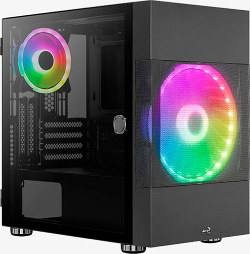 

Компьютерный корпус Aerocool Atomic-G-BK-v1, черный
