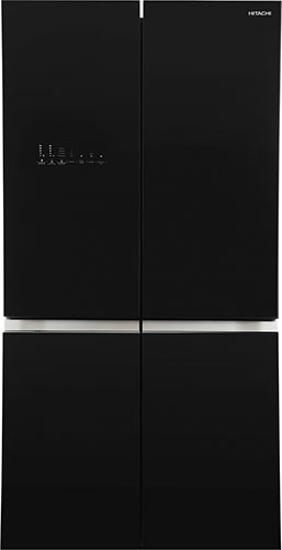 фото Многокамерный холодильник hitachi r-wb720vuc0 gbk, черный