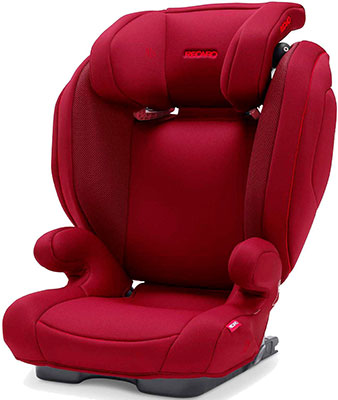 Автокресло Recaro Monza Nova 2 Seatfix гр. 2/3 расцветка Select Garnet Red автокресло группа 2 3 15 36 кг recaro monza nova 2 seatfix xenon blue