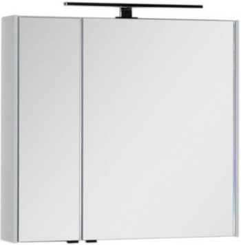 

Зеркальный шкаф Aquanet Латина 80 белый (00179635)