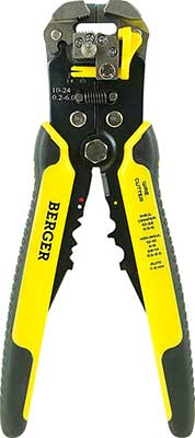 

Стриппер автоматический многофункциональный Berger снятие, резка, опрессовка кабеля BG1919