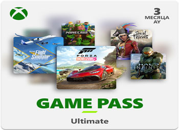 Карта оплаты xbox game pass ultimate на 1 месяц