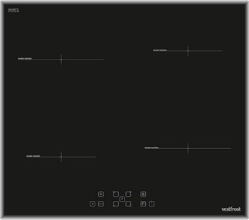 

Встраиваемая электрическая варочная панель Vestfrost, VFIND 60 HH