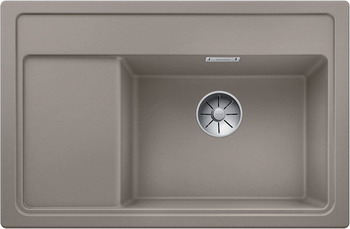 

Кухонная мойка Blanco ZENAR XL 6S Compact серый беж чаша справа доска стекло c кл.-авт. InFino 523761