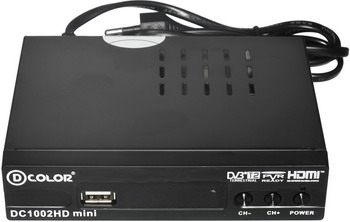 

Цифровой телевизионный ресивер D-Color, DC 1002 HD mini