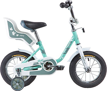 

Велосипед Novatrack, 12'' MAPLE серо-зелёный 124 MAPLE.GR9