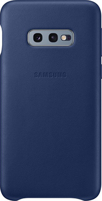 

Чехол (клип-кейс) Samsung, S 10 e (G 970) LeatherCover navy EF-VG 970 LNEGRU