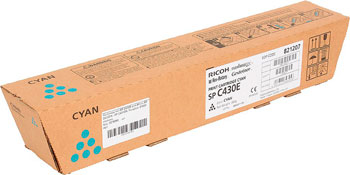 

Тонер-картридж Ricoh, SP C 430 E 821280 Голубой