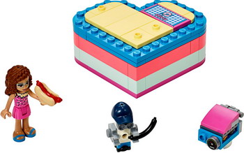 

Конструктор Lego, Friends 41387 Летняя шкатулка-сердечко для Оливии