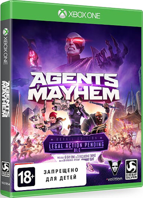 Игра для приставки Microsoft Xbox One Agents of Mayhem ИЗДАНИЕ ПЕРВОГО ДНЯ. agents of atlas
