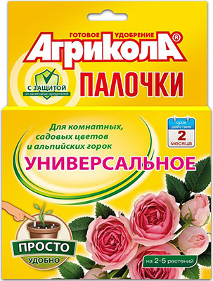

Удобрения-палочки Агрикола, универсальные с защитным эффектом 10 шт. 04-224