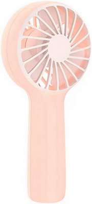 Портативный мини-вентилятор ручной Solove Mini Handheld Fan 3 Speed Micro Usb с ремнем на шею (F6 Pink) розовый