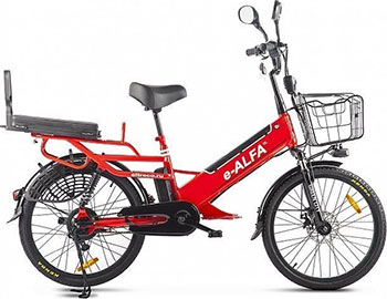 

Велосипед Eltreco, GREEN CITY e-ALFA GL Красный 022862-2393