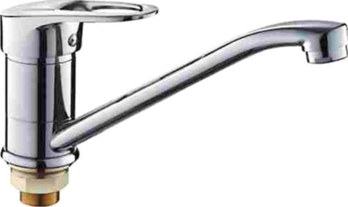 Изображение товара Смеситель для кухни D-Lin хром однорычажный поворотный с аэратором Изображение товара Смеситель для кухни D-Lin хром однорычажный поворотный с аэратором