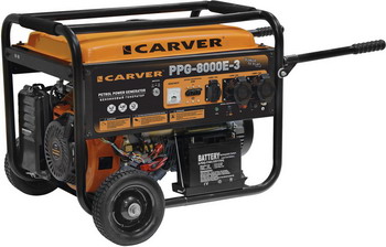 

Электрический генератор и электростанция Carver, PPG-8000 E-3 01.020.00013