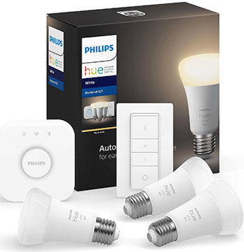 Комплект умных ламп Philips Hue Starter Kit E27 (929001821620)