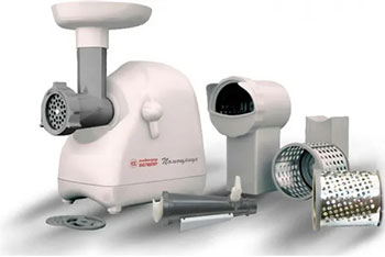 Изображение товара Мясорубка БЕЛВАР КЭМ-П2У-302-09 белая мощная многофункциональная