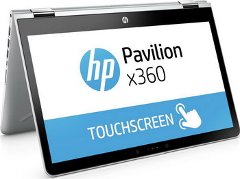 

Ноутбук HP, Pavilion x 360 14-ba 022 ur <1ZC 91 EA> i7-7500 U (Mineral silver)