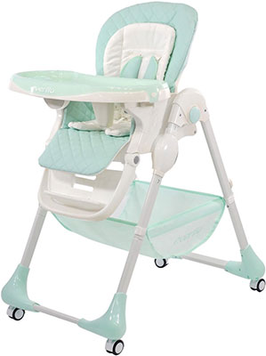 

Стульчик для кормления Everflo, Gently Aqua (Q 55) ПП100004095