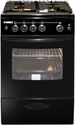 

Газовая плита Reex, CG-54997 eBk черный