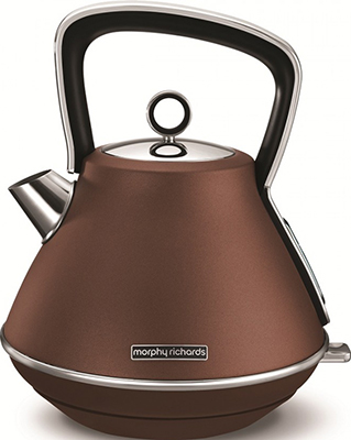 Чайник электрический Morphy Richards Evoke Pyramid Bronze 100101EE фото