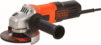 Угловая шлифовальная машина (болгарка) Black&Decker G650 черно-оранжевый