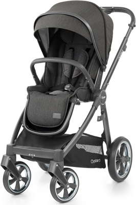 

Детская прогулочная коляска Oyster, 3 Pepper City Grey 122040