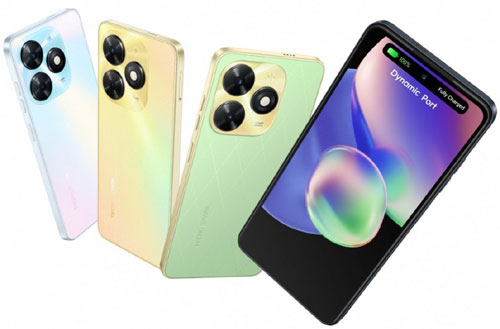 Смартфон TECNO Spark 20c 4128 черный