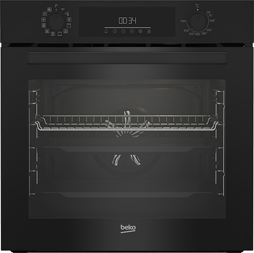 фото Встраиваемый электрический духовой шкаф beko bbim13301b, черный