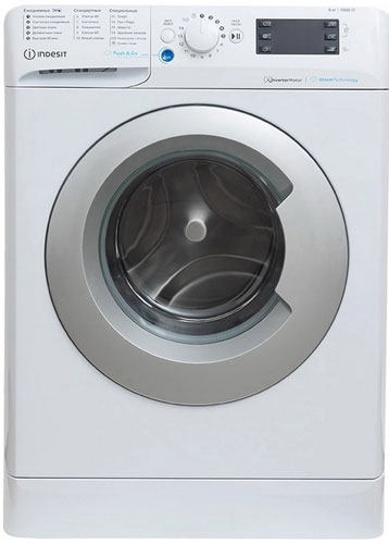 

Стиральная машина Indesit BWSA 6109 WSV RU белая, Белый