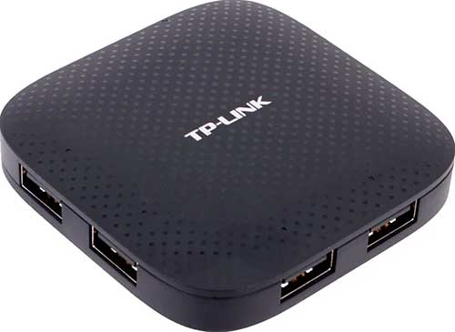 

Разветвитель и хаб TP-Link UH400, 4 порта, черный