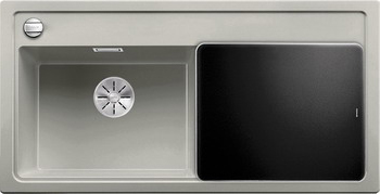 Кухонная мойка Blanco ZENAR XL 6S (чаша слева) SILGRANIT жемчужный с кл.-авт. InFino 523977
