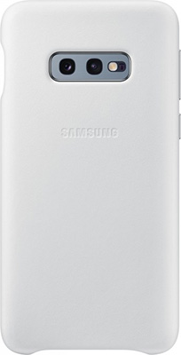 

Чехол (клип-кейс) Samsung, S 10 e (G 970) LeatherCover white EF-VG 970 LWEGRU