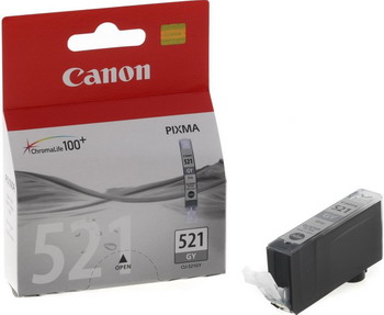 

Картридж Canon, CLI-521 GY 2937 B 004 Серый