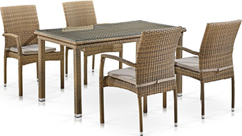 

Комплект мебели Афина, T256B/Y379B-W65 Light Brown