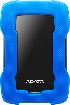 

Внешний жесткий диск, накопитель и корпус Adata USB 3.0 1Tb AHD330-1TU31-CBL HD330 DashDrive Durable 2.5" синий