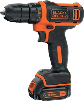 

Дрель-шуруповерт Black&Decker, BDCDD12K1B-QW