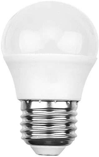 Изображение товара Лампа светодиодная Rexant Шарик (GL, 7.5 Вт, E27, 713 Лм, 4000K, нейтральный свет)