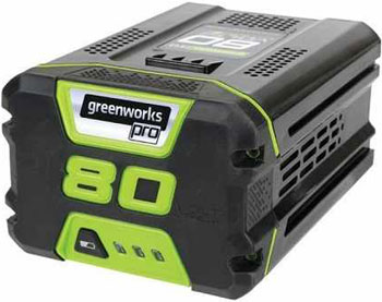 

Литий-ионная аккумуляторная батарея Greenworks, 80 V Digi-Pro Greenworks G 80 B2 2901207