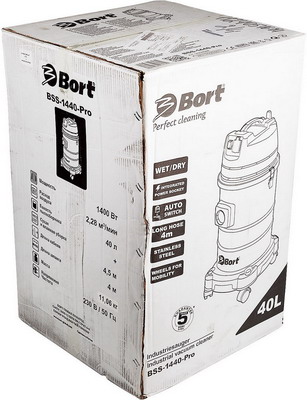 Строительный пылесос Bort BSS-1440-Pro 98297089