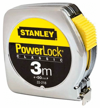 Рулетка Stanley POWERLOCK 3 M 0-33-218