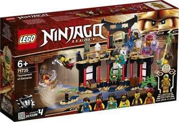 Конструктор Lego Ninjago ''Турнир стихий'' lego ninjago дракон из джунглей 71746