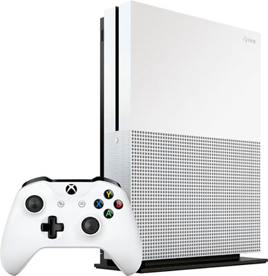 Стационарная приставка Microsoft Xbox One S 500 ГБ+Minecraft (ZQ9-00048)