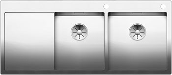 

Кухонная мойка Blanco, CLARON 8S-IF/А (чаша справа) нерж. сталь зеркальная полировка 521651
