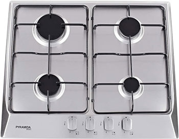 

Встраиваемая газовая варочная панель Pyramida, PFX 644 INOX