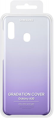 

Чехол (клип-кейс) Samsung, A 30 (A 305) GradationCover violet EF-AA 305 CVEGRU