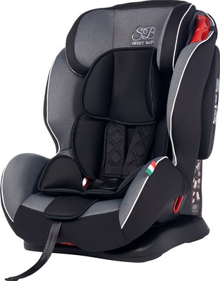 

Автокресло Sweet Baby, 1-2-3 (9-36) Camaro SPS Grey/Black 419086