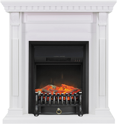 

Каминокомплект Royal Flame, Orlean с очагом Fobos BL белый 222269700458421
