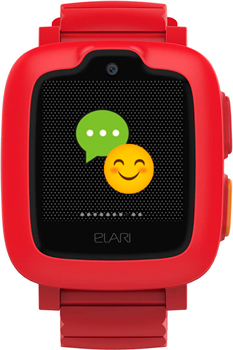 

Детские часы с GPS поиском Elari, KidPhone 3G (красные) ELKP3GREDRUS